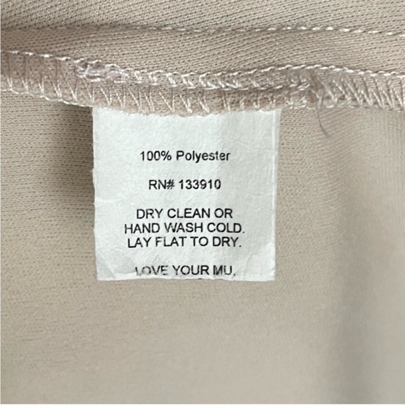 Show me your MUMU | Claire Midi Dress | Soft Beige Chiffon | Size Small S - Picture 14 of 16